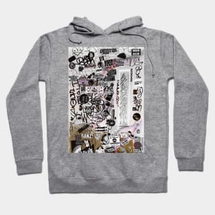 Urban Stickers Graffiti NYC Style Street Tags Hoodie